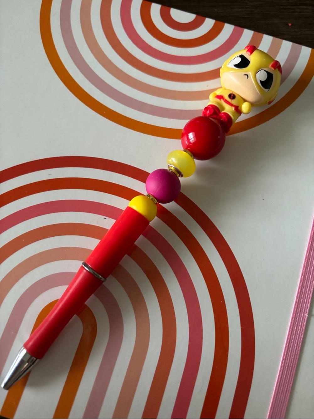 DC Comics: Flash handmade beaded pen